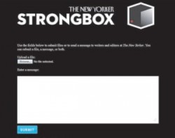 StrongBox позволяет информаторам анонимно передавать сведения американскому журналу The New Yorker
