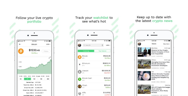 CryptoCompare выпустил мобильное приложение для мониторинга рынков цифровых валют   