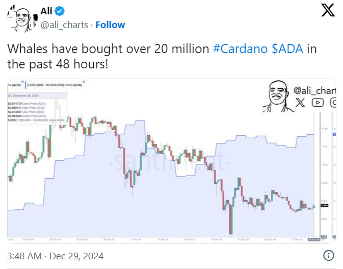 le prix de l’ADA augmentera-t-il à 1,50 $ ou tombera-t-il à 0,70 $ ? - La Crypto Monnaie