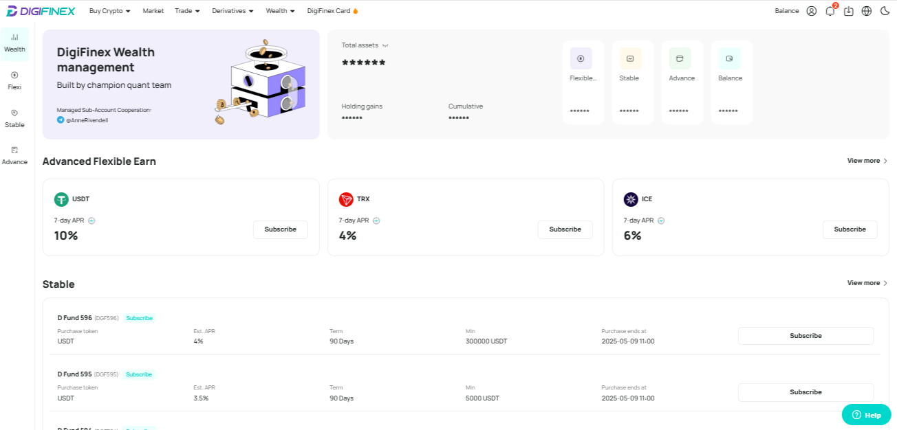DigiFinex Exchange