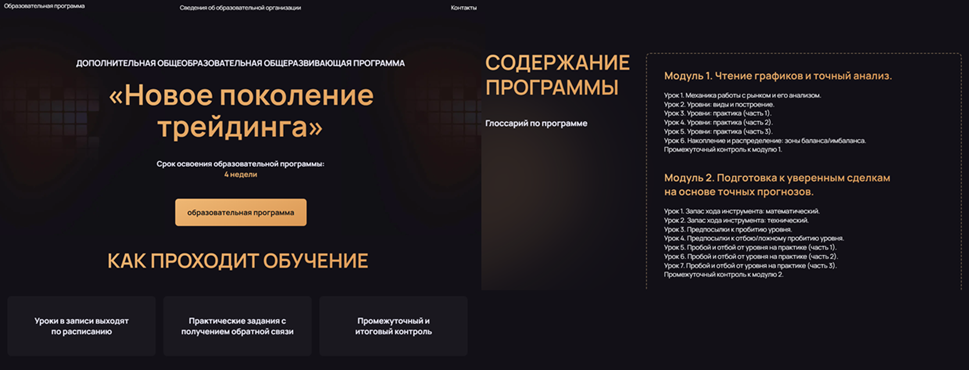 inv trading курс