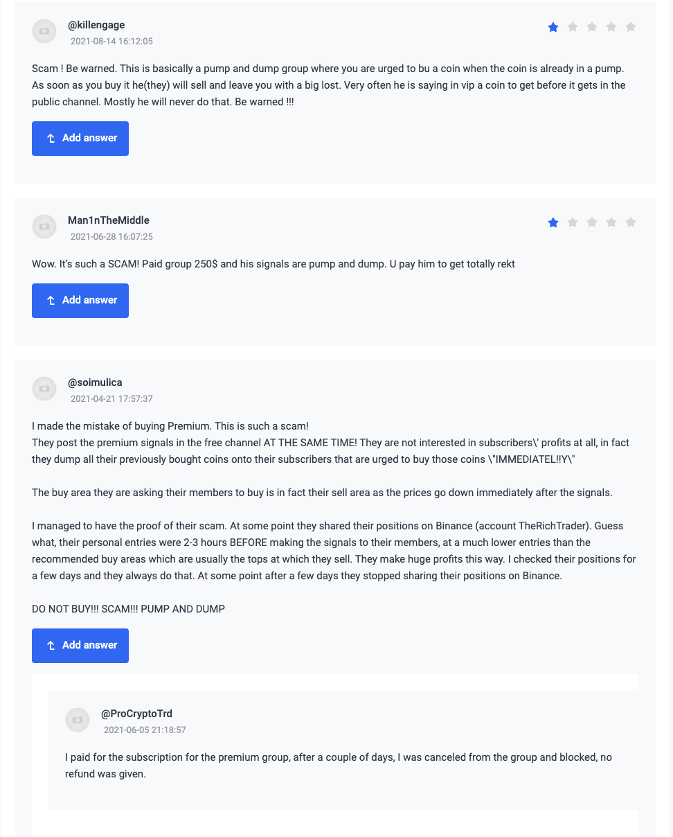 the rich trader telegram reviews the rich trader telegram reviews