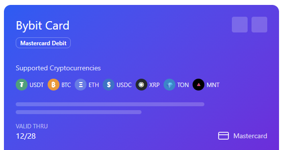 bybit card bybit card