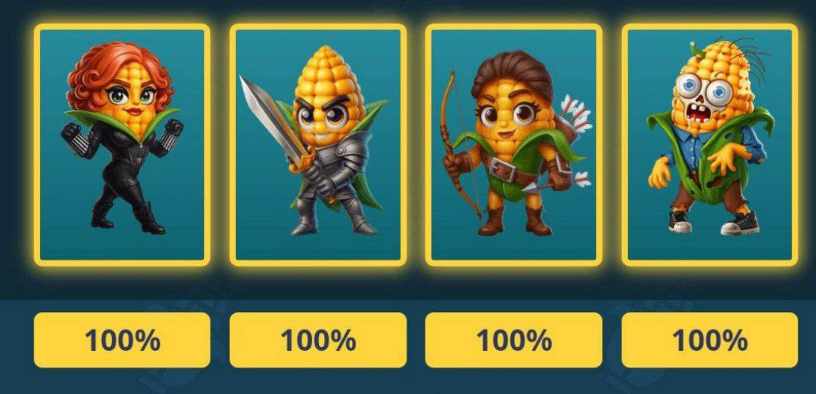 Corn Battles комбо дня Corn Battles комбо дня