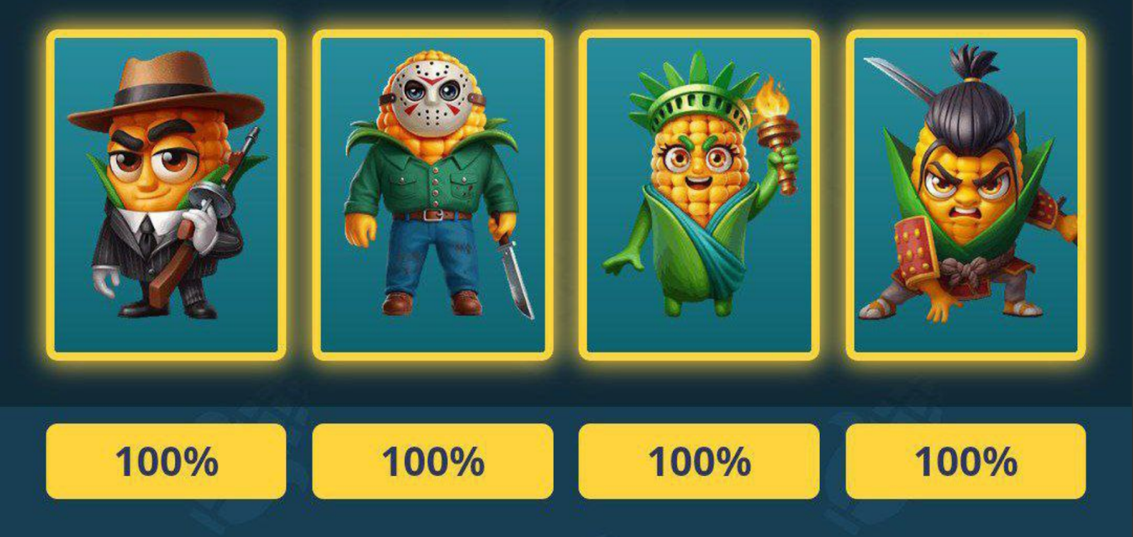 Corn Battles комбо дня Corn Battles комбо дня