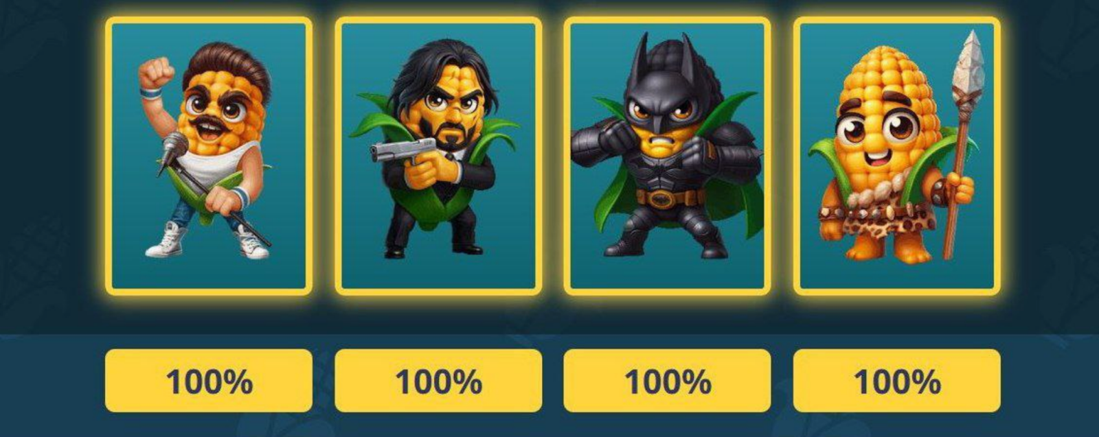 Corn Battles комбо дня Corn Battles комбо дня