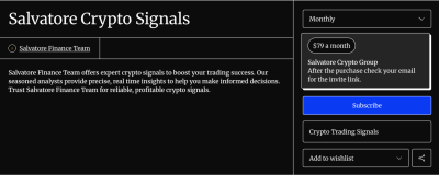 salvatore crypto signals